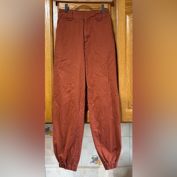 I.AM.GIA Orange/Brown Cobain Pants Women's Small - Picture 3 of 10